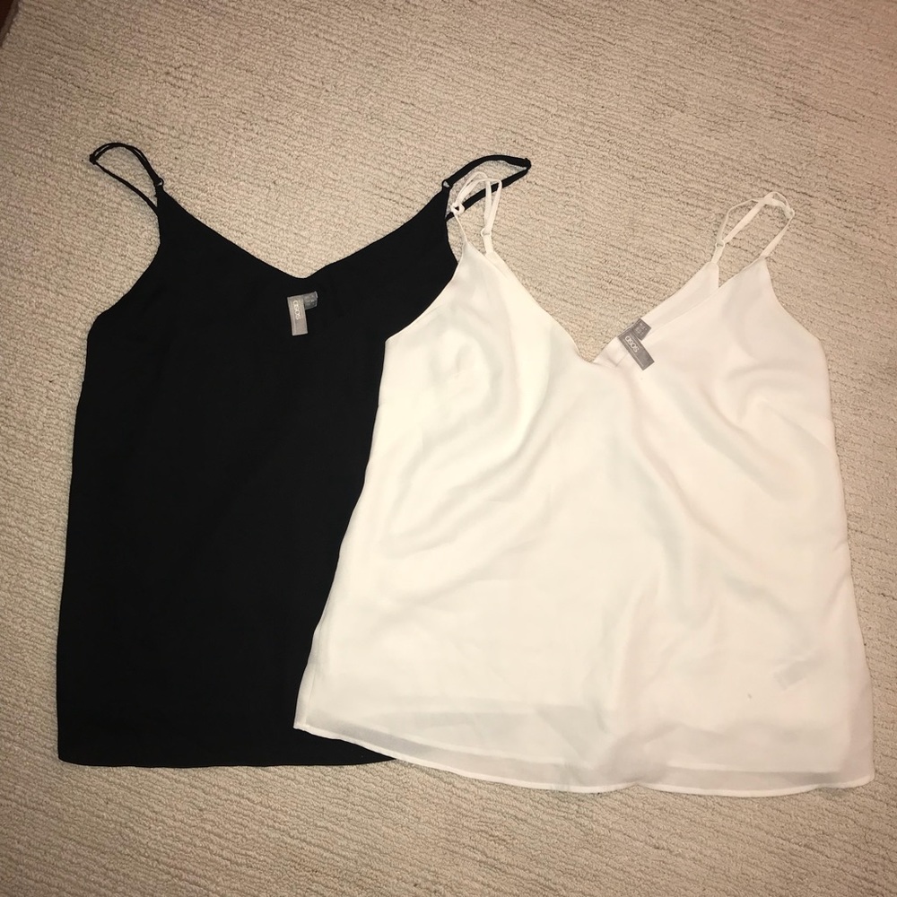 ASOS black and white top bundle